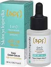 Krem-serum do twarzy przeciw wysypkom - Skincyclopedia Face Cream Serum SPF30 — Zdjęcie N2