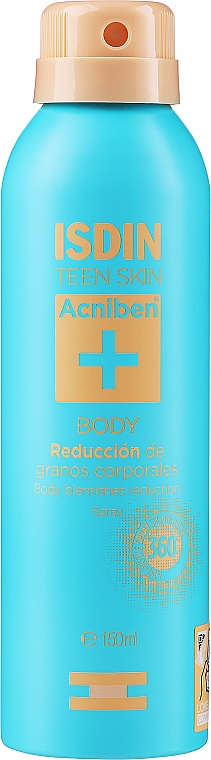 Spray do ciała - Isdin Teen Skin Acniben Body Spray — Zdjęcie N1