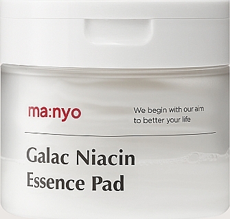 Wkładki nawilżające z bifidobakteriami - Manyo Galac Niacin Essence Pad — Zdjęcie N1