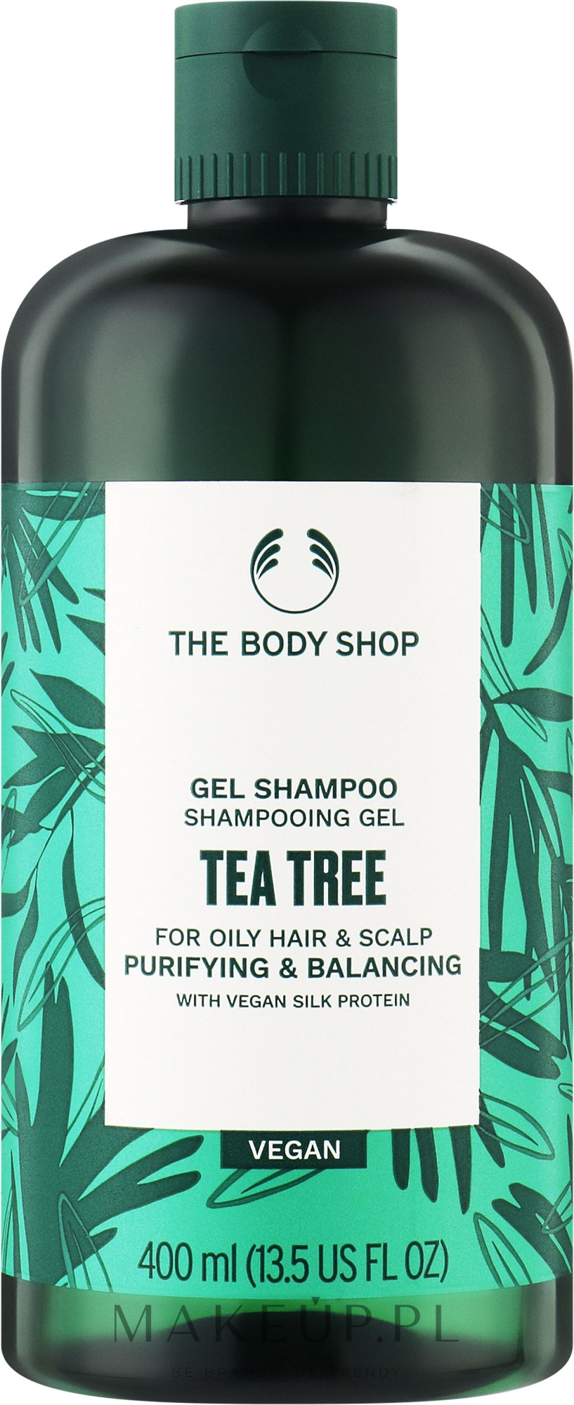 Szampon oczyszczający Drzewo Herbaciane - The Body Shop Tea Tree Shampoo — Zdjęcie 400 ml