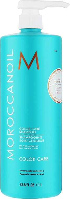 Bezsiarczanowy szampon chroniący kolor włosów - MoroccanOil Color Care Shampoo — Zdjęcie N1