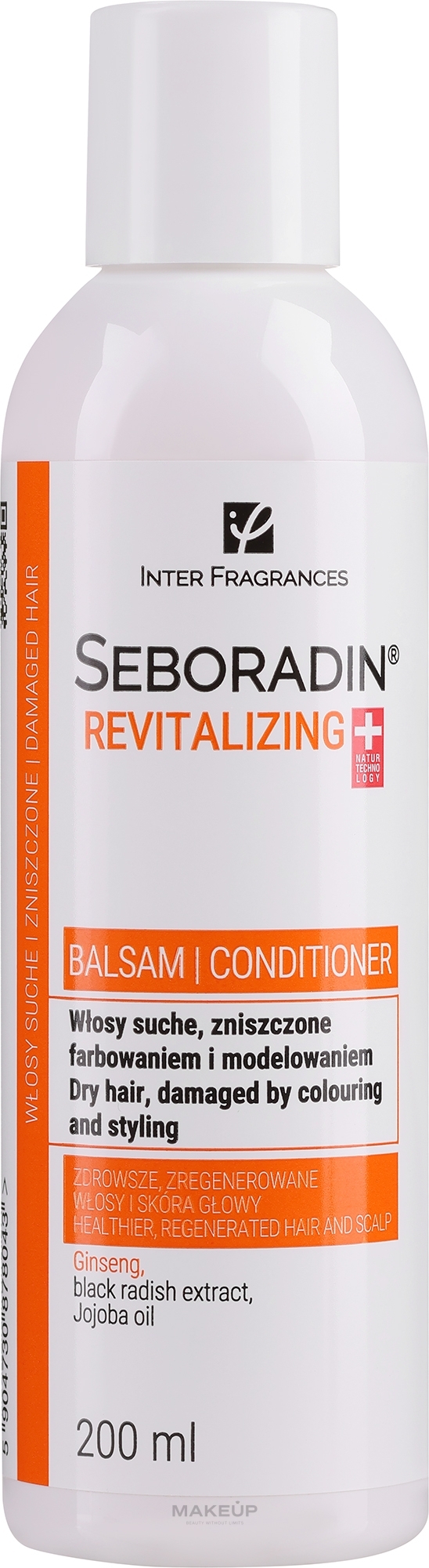 Rewitalizująca odżywka do włosów suchych i zniszczonych - Seboradin Revitalizing Conditioner — Zdjęcie 200 ml
