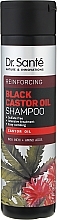 PRZECENA! Szampon do włosów - Dr Santé Black Castor Oil Shampoo * — Zdjęcie N1