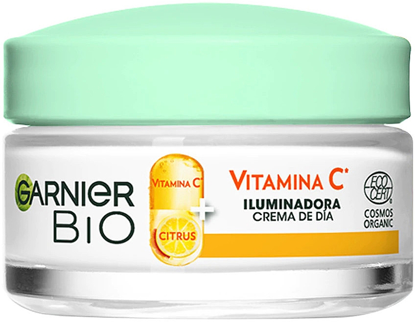 Rozświetlający krem ​​na dzień - Garnier Bio Vitamin C Brightening Day Cream — Zdjęcie N1
