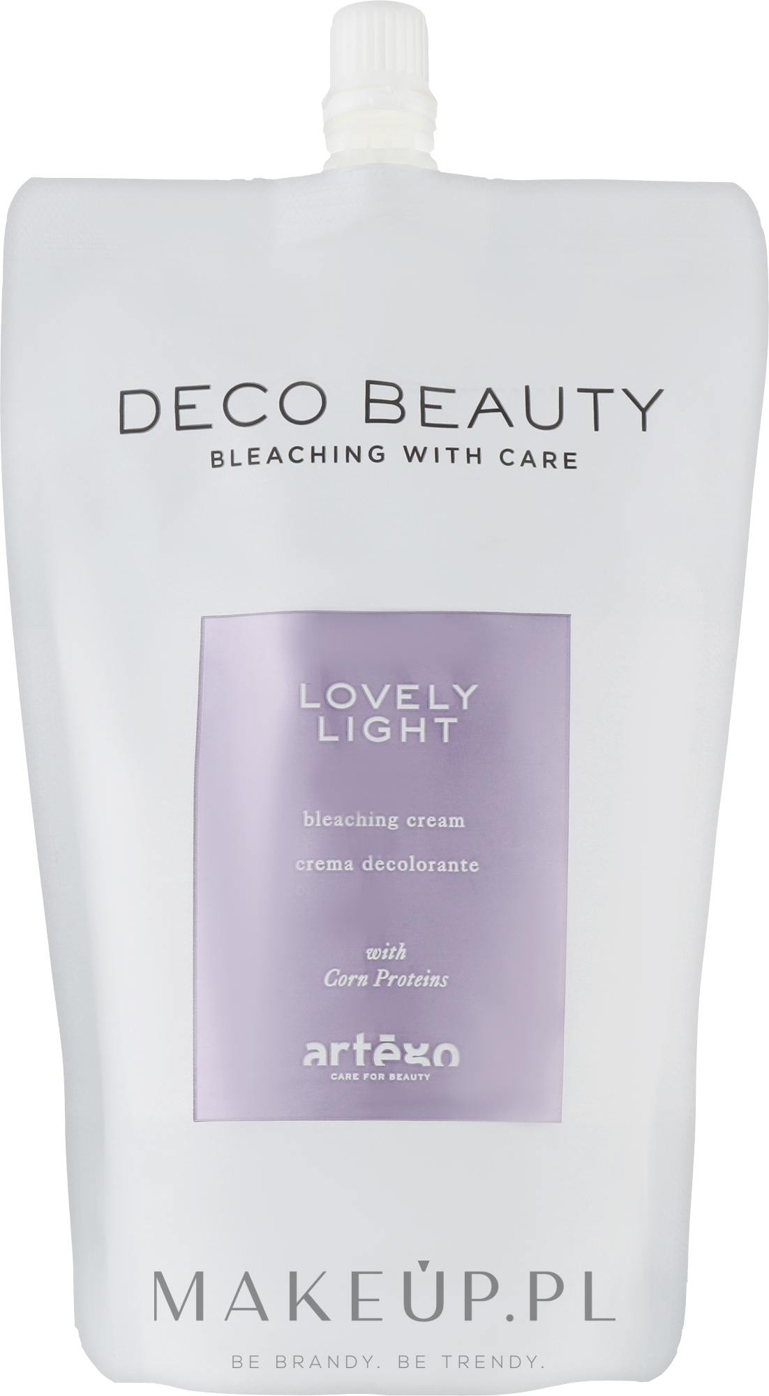 Rozjaśniający krem ​​do włosów - Artego Deco Beauty Lovely Light Bleaching Cream — Zdjęcie 500 g