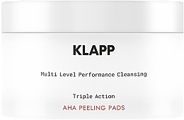 Kup Płatki kosmetyczne do twarzy - Klapp Multi Level Performance Triple Action AHA Peeling Pads