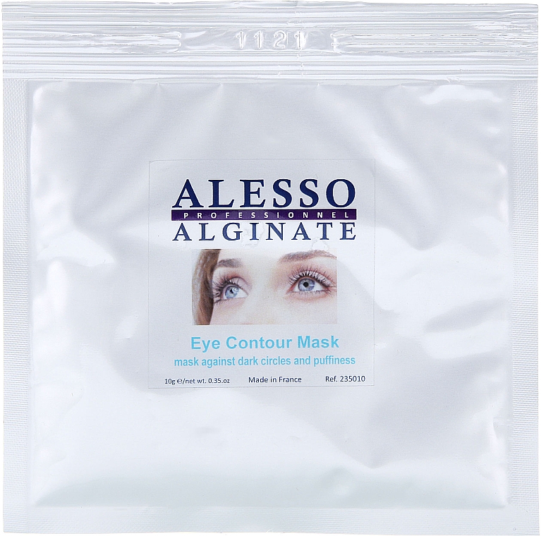 Alginianowa maska do oczu przeciw cieniom i obrzękom - Alesso Professionnel Eye Contour Alginate Mask — Zdjęcie N4