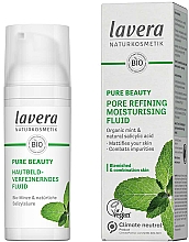 Fluid nawilżający - Lavera Pure Beauty Pore Refining Moisturising Fluid — Zdjęcie N1