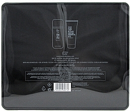 Carolina Herrera 212 Vip Black - Zestaw w pudełku Kaseta (edp 100 ml + sh/gel 100 ml) — Zdjęcie N5