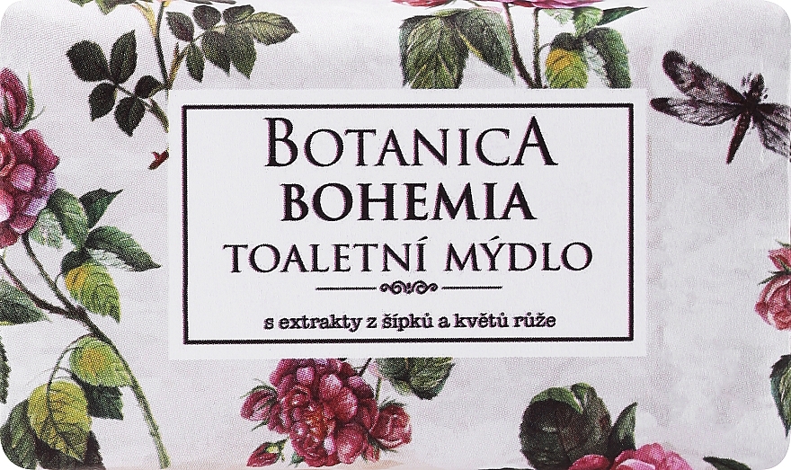 Ręcznie robione mydło - Bohemia Gifts Botanica Handmade Soap With Rosehip And Rose Extracts — Zdjęcie N1