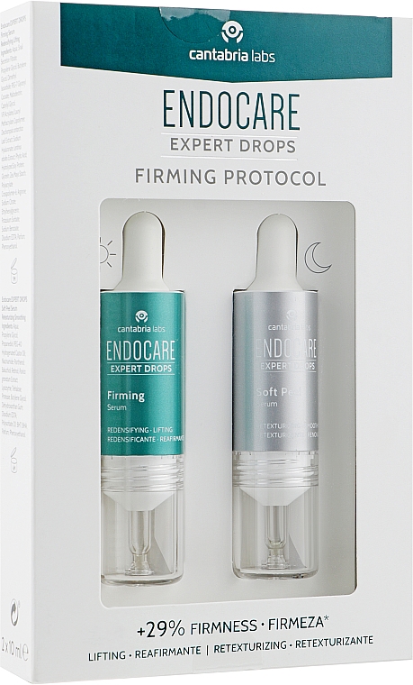 Zestaw - Cantabria Labs Endocare Expert Drops Firming Protocol (ser/2*10ml) — Zdjęcie N1