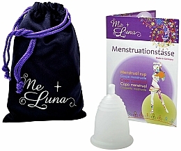 Kup Kubeczek menstruacyjny, rozmiar S, przezroczysty - MeLuna Classic Menstrual Cup Ball