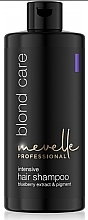 Prostujący szampon termoochronny do włosów - Mevelle Blond Care Shampoo — Zdjęcie N1