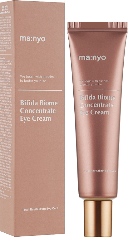 Krem do skóry wokół oczu z bifidolaktokompleksem - Manyo Factory Bifida Biome Concentrate Eye Cream — Zdjęcie N2