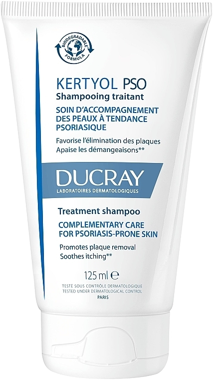 Szampon łagodzący uczucie swędzenia - Ducray Kertyol P.S.O. Rebalancing Treatment Shampoo