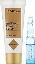 Zestaw - Avon Anew Protinol (serum 10 ml + ampoules 7 x 1,3 ml)  — Zdjęcie N2