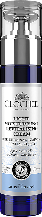 Lekki krem nawilżająco-rewitalizujący - Clochee Light Moisturising-Revitalising Cream — Zdjęcie N1
