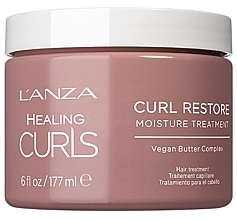 Kup Rewitalizująca maska ​​bez spłukiwania do włosów kręconych - L'anza Healing Curls Curl Restore Moisture Treatment