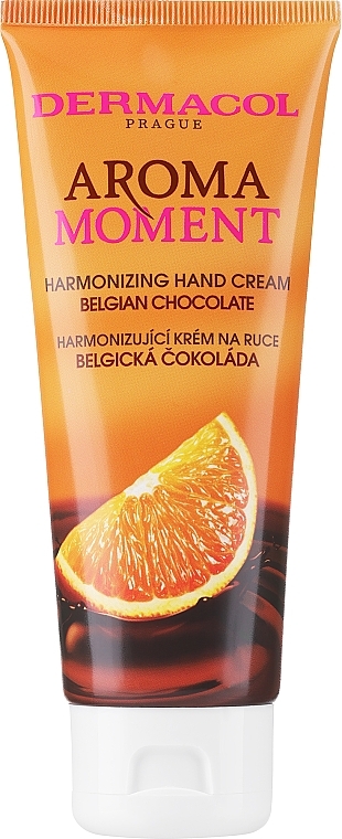 Harmonizujący krem do rąk Belgijska czekolada - Dermacol Aroma Ritual Belgian Chocolate — Zdjęcie N1