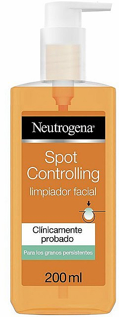 Serum do twarzy - Neutrogena Facial Cleansing Gel Neutrogena Spot Controlling — Zdjęcie N1
