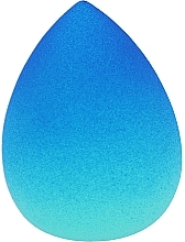 Kup Gąbka do makijażu Ombré drop, niebieska - Qianlili Beauty Blender