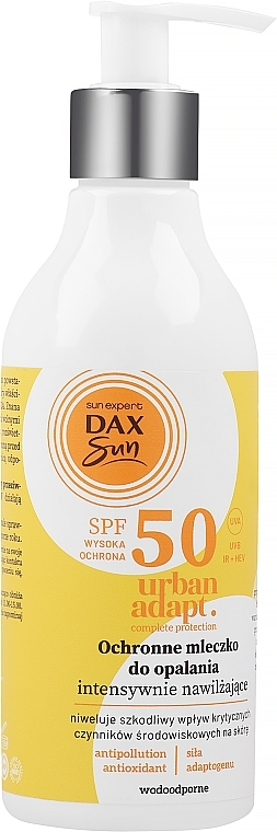 Ochronne mleczko do opalania Intensywnie nawilżające - Dax Sun SPF 50 UrbanAdapt — Zdjęcie N1