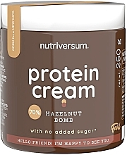 Kup Krem proteinowy, bomba orzechowa - Nutriversum Protein Cream Hazelnut Bomb