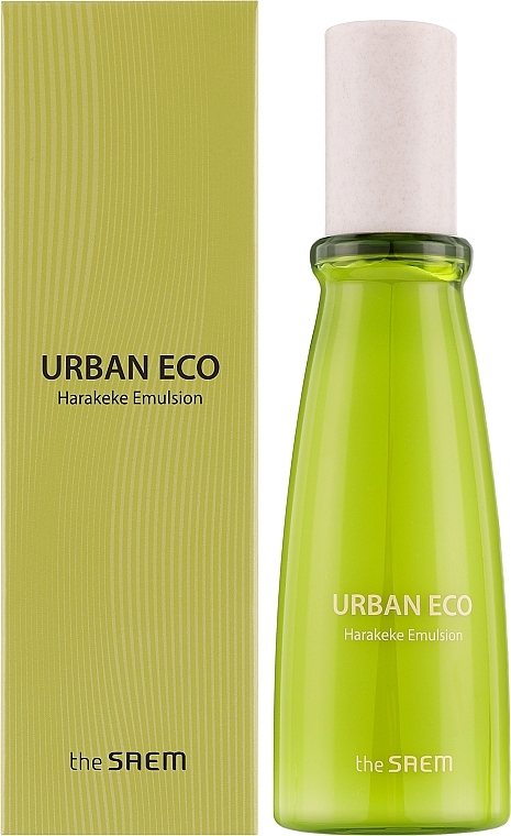 Wegańska emulsja do twarzy z 83% ekstraktu z nowozelandzkiego lnu - The Saem Urban Eco Harakeke Emulsion — Zdjęcie N2