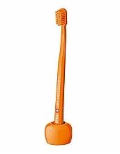 Uchwyt na szczoteczkę do zębów - Curaprox Toothbrush Foot Orange — Zdjęcie N1