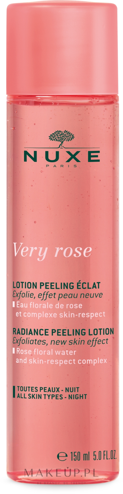 Rozświetlający peeling złuszczający - Nuxe Very Rose — Zdjęcie 150 ml