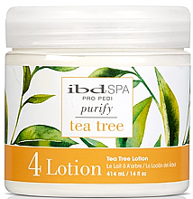 Kup Oczyszczający balsam do stóp z ekstraktem z drzewa herbacianego - IBD Spa Tea Tree Purify Pedi Spa Massage Lotion