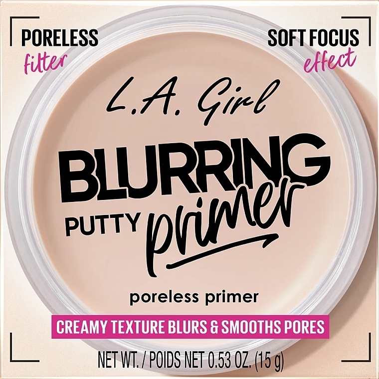 Podkład do twarzy - L.A. Girl Blurring Putty Primer Poreless Primer — Zdjęcie N2