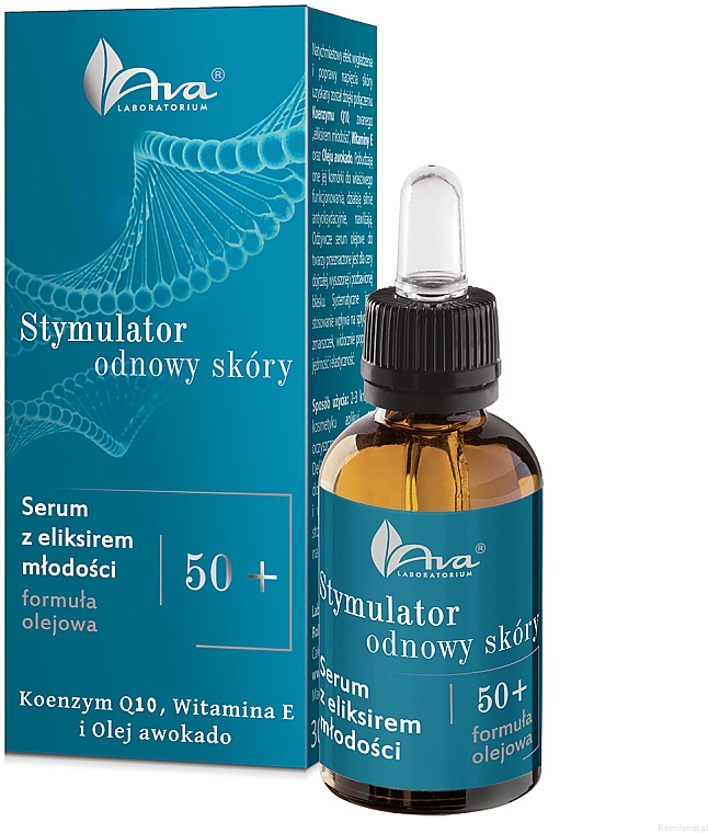 Serum z eliksirem młodości Symulator odnowy skóry 50+ - Ava Laboratorium Skin Renewal Stimulator — Zdjęcie N2