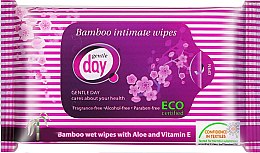 Kup Bambusowe chusteczki nawilżane do higieny intymnej - Gentle Day