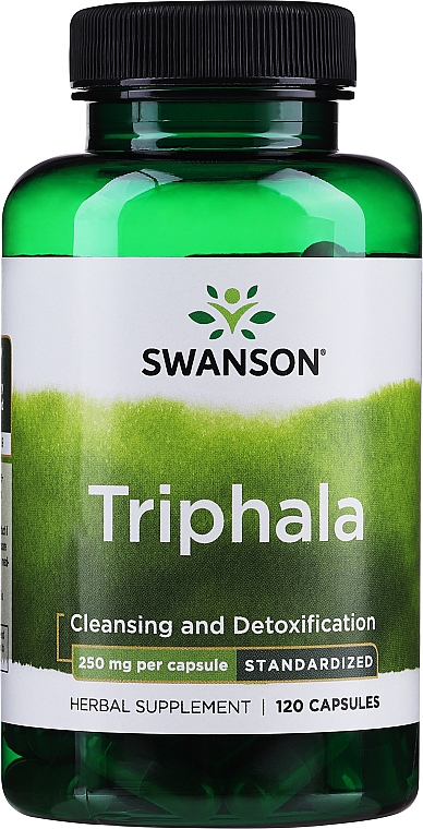 Suplement diety Triphala, 250 mg - Swanson Triphala, 250mg — Zdjęcie N1