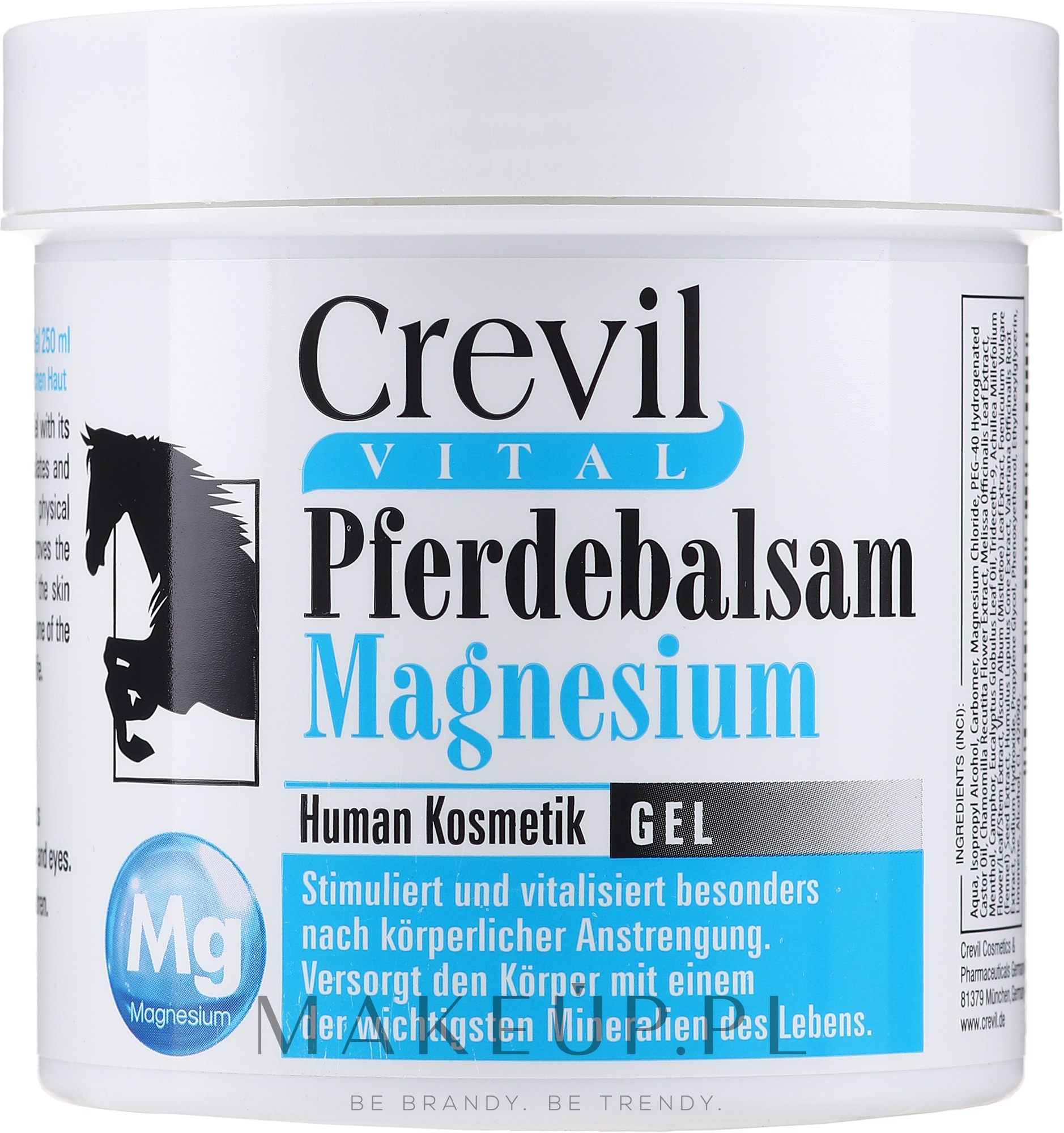 Żel na bóle stawów z magnezem - Crevil Vital — Zdjęcie 250 ml