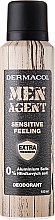 Kup Dezodorant do skóry wrażliwej dla mężczyzn - Dermacol Men Agent Sensitive Feeling Deodorant