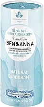 Kup Dezodorant Bryza górska - Ben&Anna Natural Deodorant Sensitive Highland Breeze