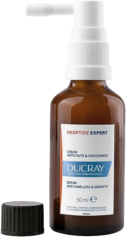 Serum o podwójnym działaniu przeciw wypadaniu i na porost włosów - Ducray Neoptide Expert Serum Anti-Hair Loss & Growth — Zdjęcie N1