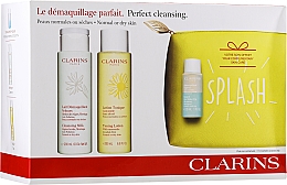 Kup Zestaw - Clarins Eau Dynamisante Splash Duo Pack (milk 200 ml + lotion 200 ml)