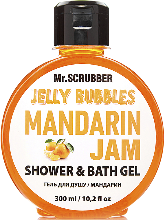 Żel pod prysznic - Mr.Scrubber Jelly Bubbles Mandarin Shower & Bath Gel — Zdjęcie N1