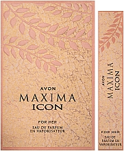 Avon Maxima Icon - Zestaw (edp 50 ml + edp/mini 10 ml) — Zdjęcie N1