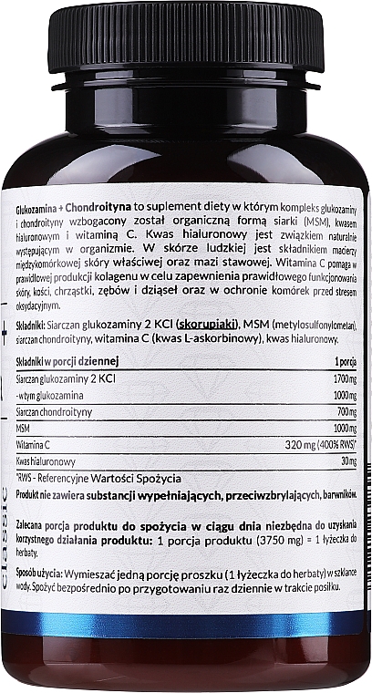 Suplement diety Glukozamina i chondroityna - Pharmovit Classic — Zdjęcie N2