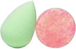 Kup Zestaw - Beautyblender All The Toppings Blend & Cleanse Set (sponge/1pcs + soap/16g)