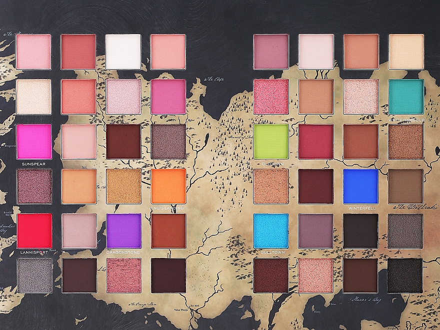Paleta cieni do powiek - Makeup Revolution Game of Thrones Shadow Palette — Zdjęcie N2