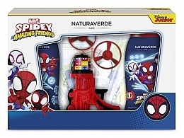 Kup Zestaw - Naturaverde Kids Spidey (sh/gel/250ml + shm/250ml + acc)