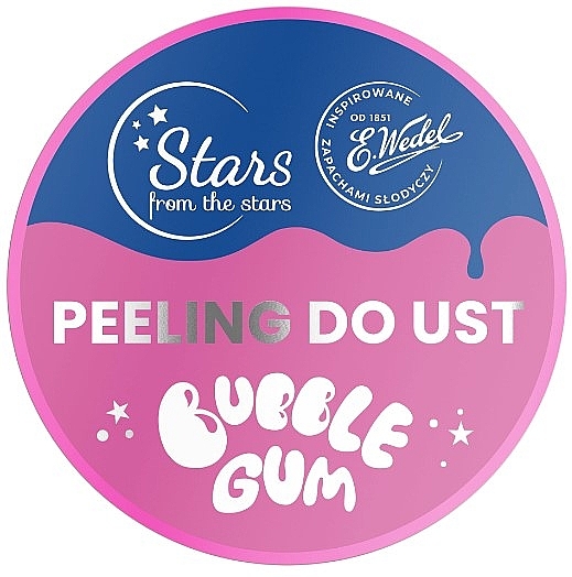 Peeling do ust - Stars from The Stars x Wedel Lip Scrub — Zdjęcie N2