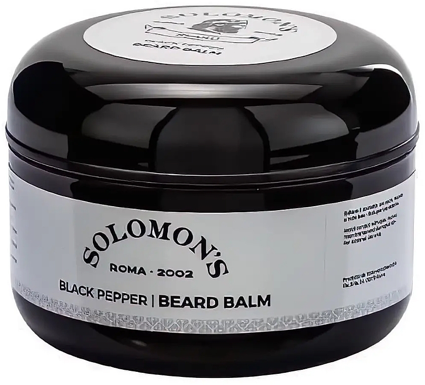 Balsam do brody Czarny pieprz - Solomon's Beard Balm Black Pepper — Zdjęcie N1