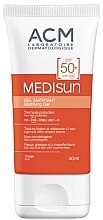 Kup Żel matujący SPF50+ do twarzy - ACM Laboratoires Medisun Matifying Gel SPF50+