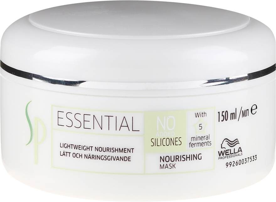Odżywcza maska do włosów - Wella SP Essential Nourishing Mask — Zdjęcie N1